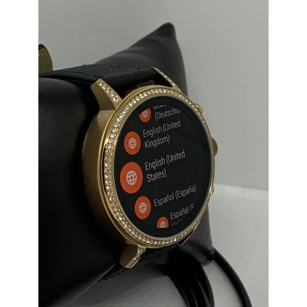 Fossil Gen 4 Authentic Digital Dial Smart Watch Custom Band FTW6011 QT520